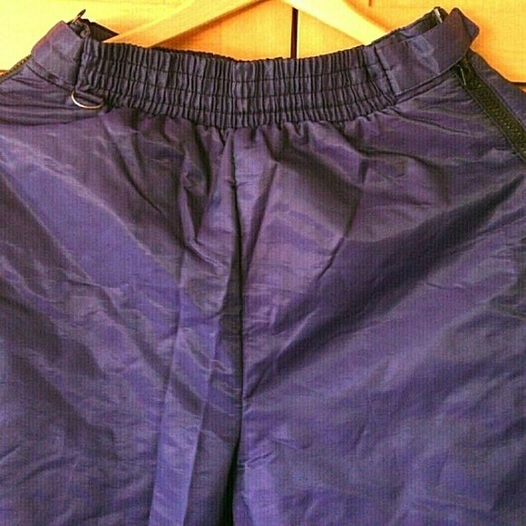 Women's Ski Pants Winter Snow Size 12 Lined Insulated Stretch Mobius Purple Zip - Picture 6 of 16